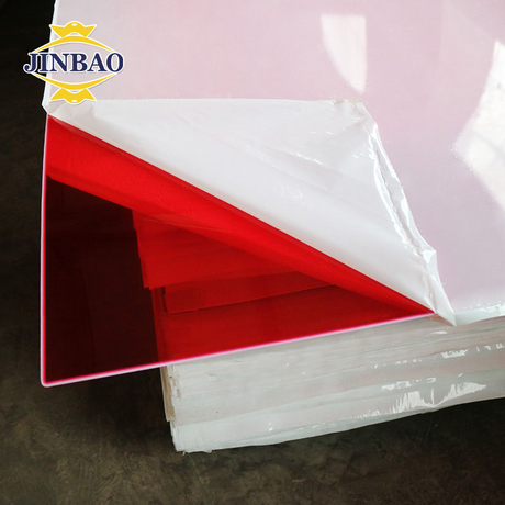 حار بيع 8 × 4 أقدام 4 مم يلقي شفافة ورقة البلاستيك الاكريليك اللون